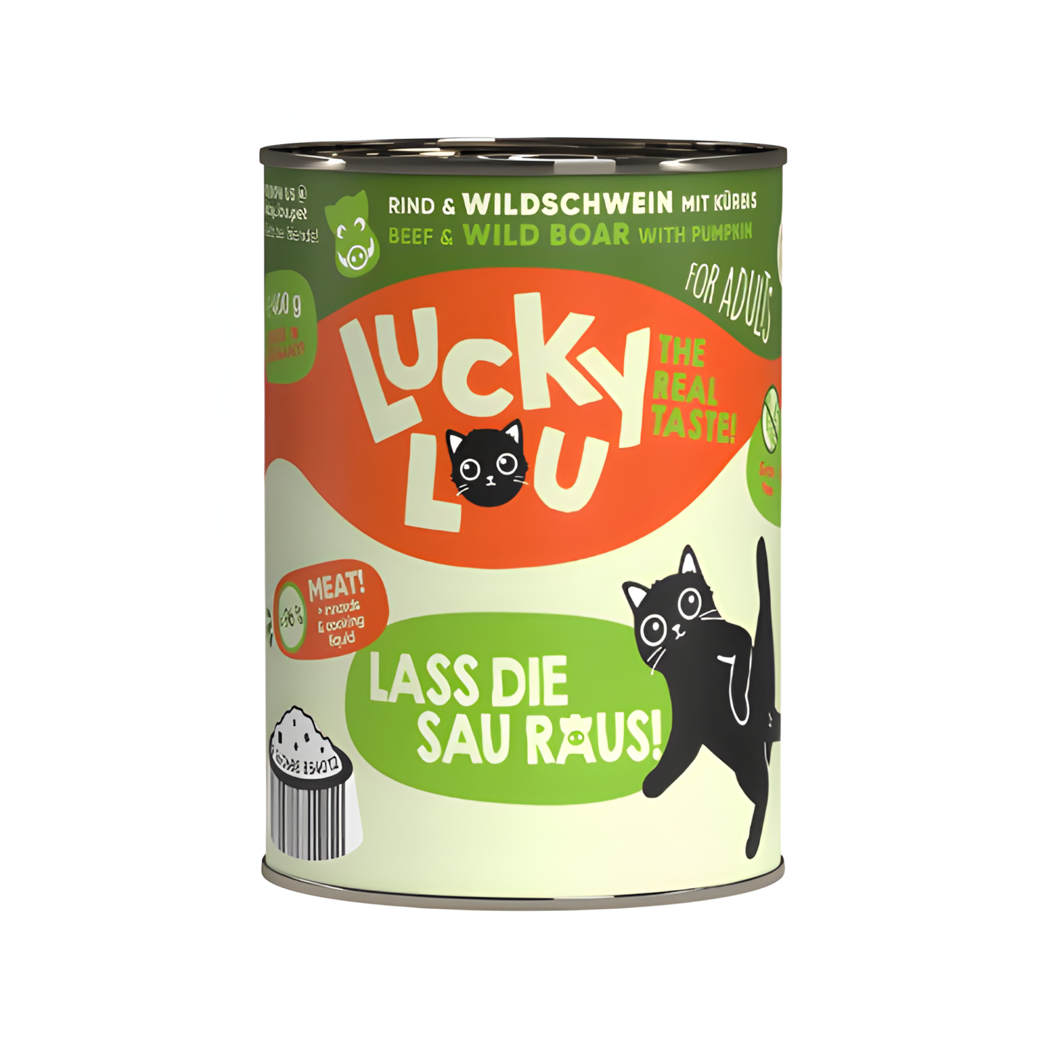 Lucky Lou - Beef & Wild Boar with pumpkin (400g)