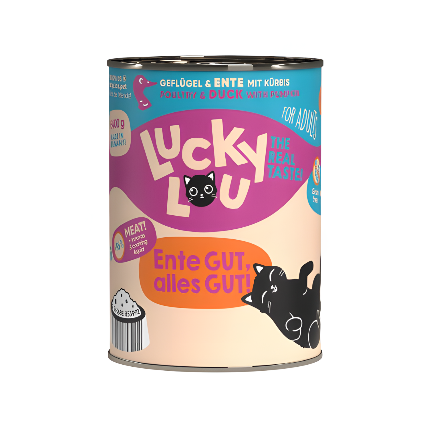 Lucky Lou - Poultry & Duck with pumpkin (400g)