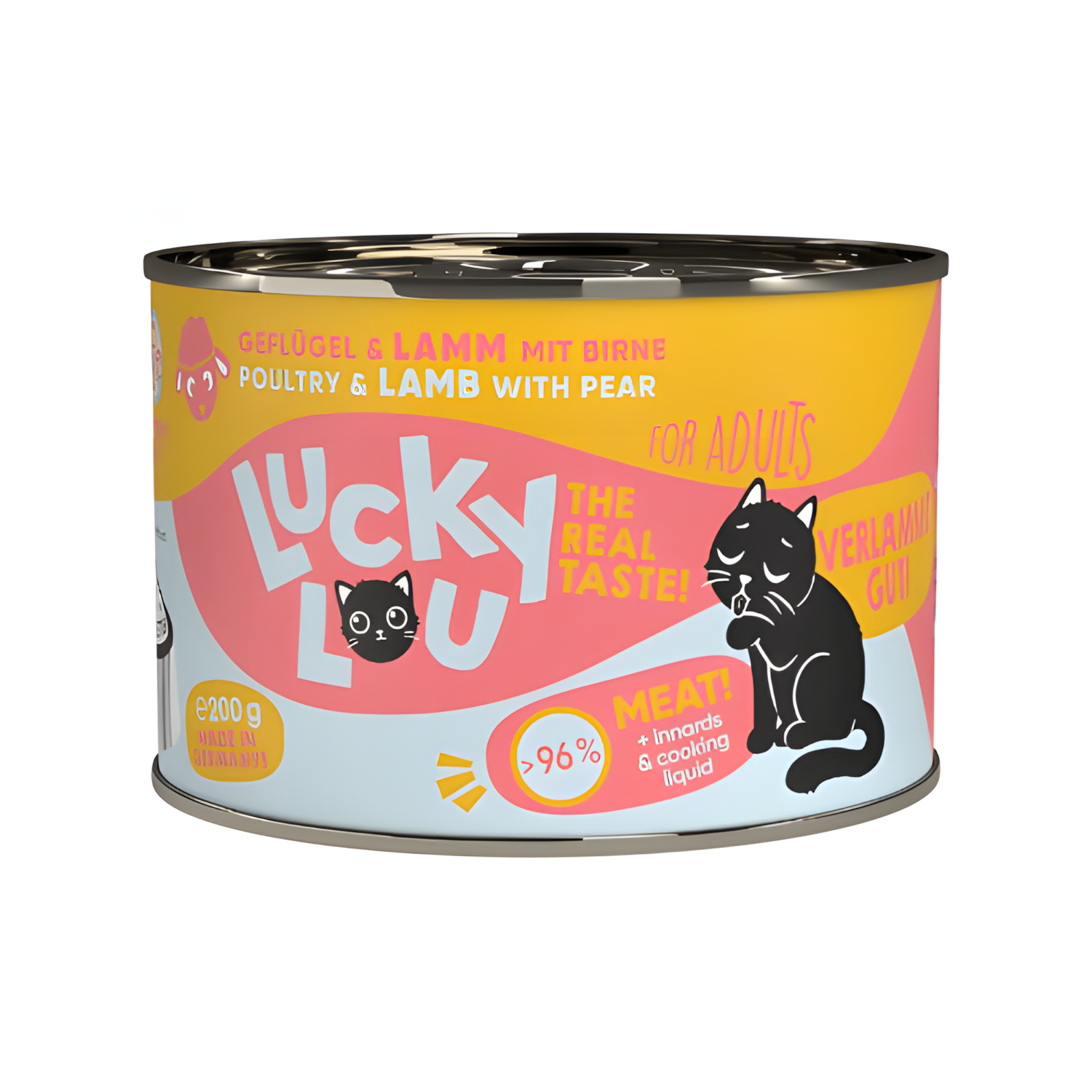 Lucky Lou - Poultry & Lamb with pear (200g)