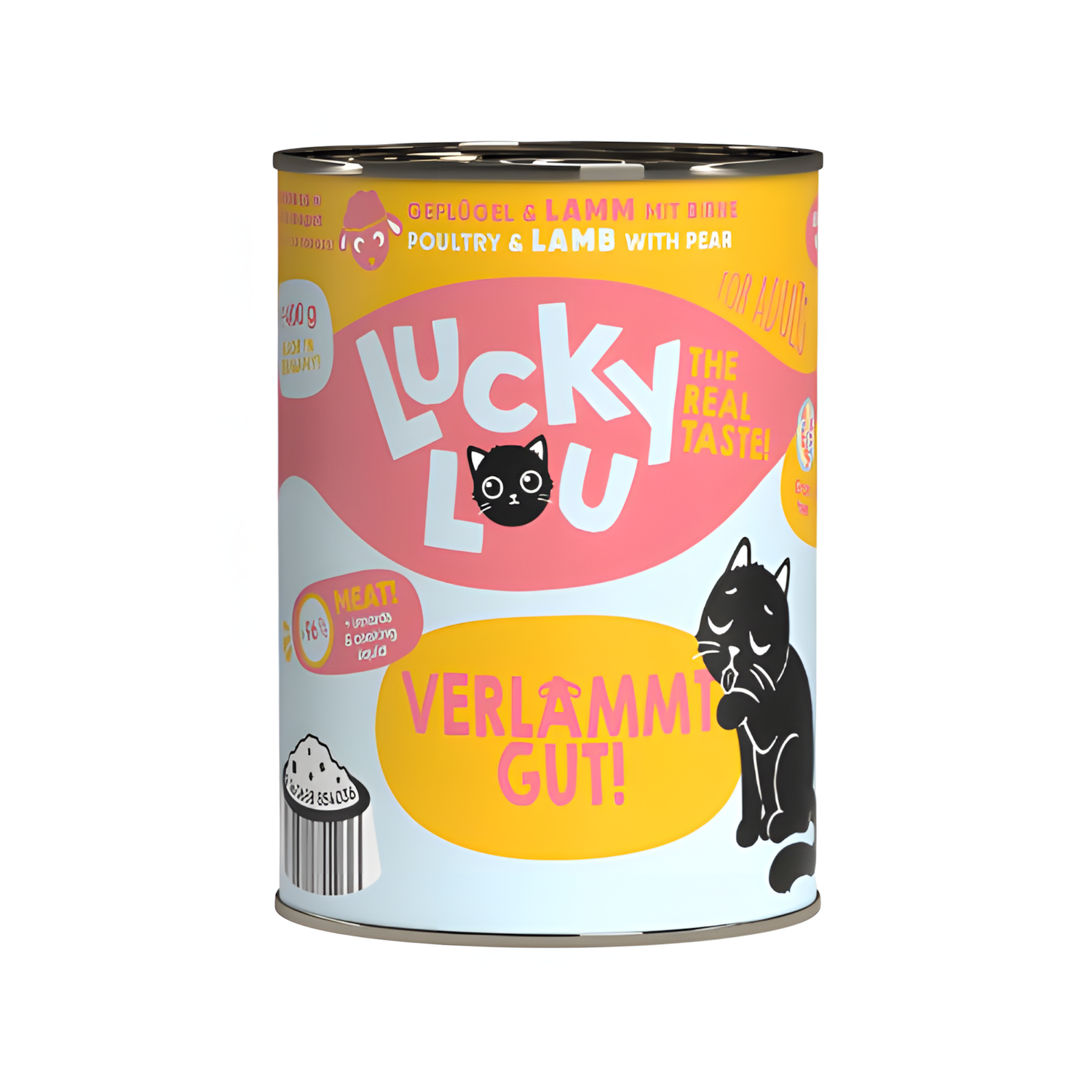 Lucky Lou - Poultry & Lamb with pear (400g)