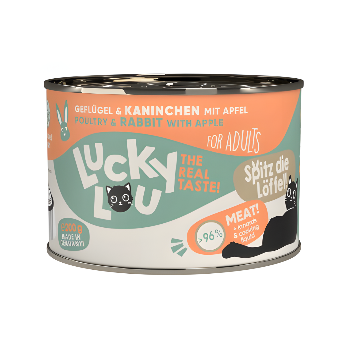 Lucky Lou - Poultry & Rabbit with apple (200g)