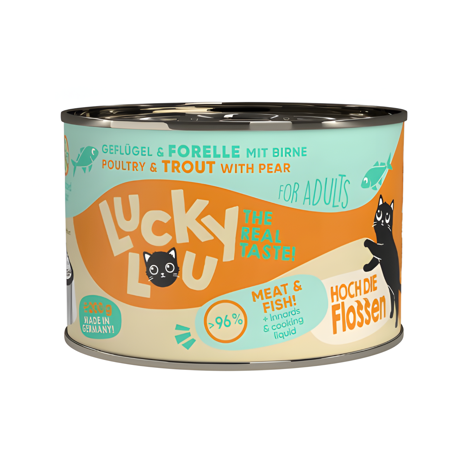 Lucky Lou - Poultry & Trout with pear (200g)