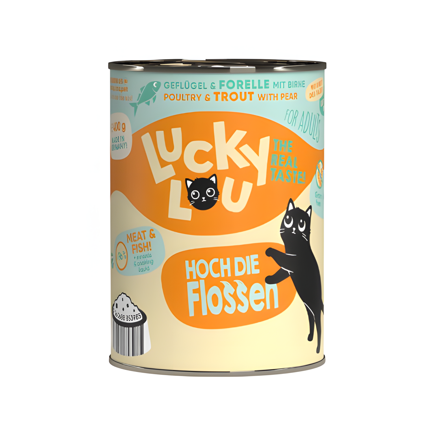 Lucky Lou - Poultry & Trout with pear (400g)