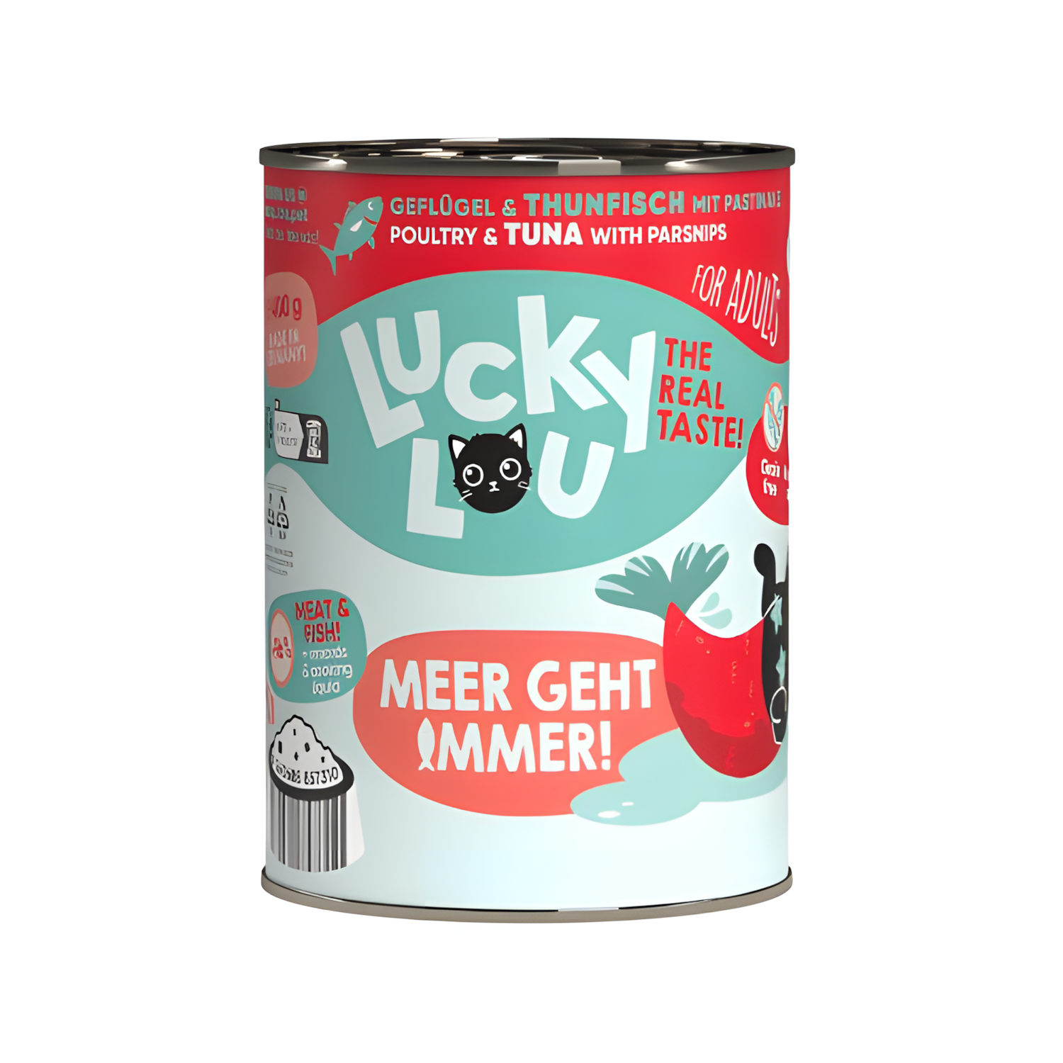 Lucky Lou - Poultry & Tuna with parsnips (400g)