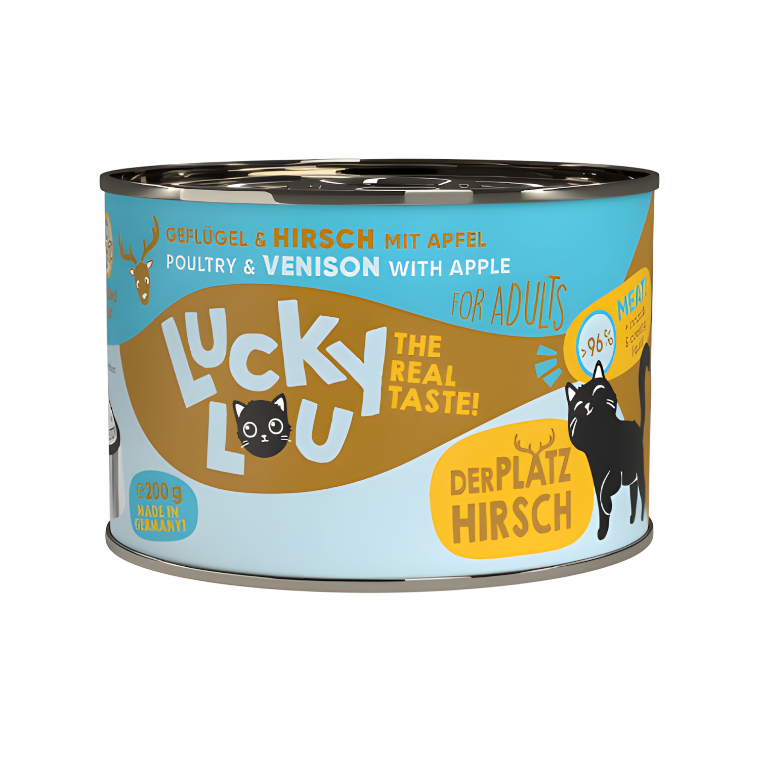 Lucky Lou - Poultry & Venison with apple (200g)