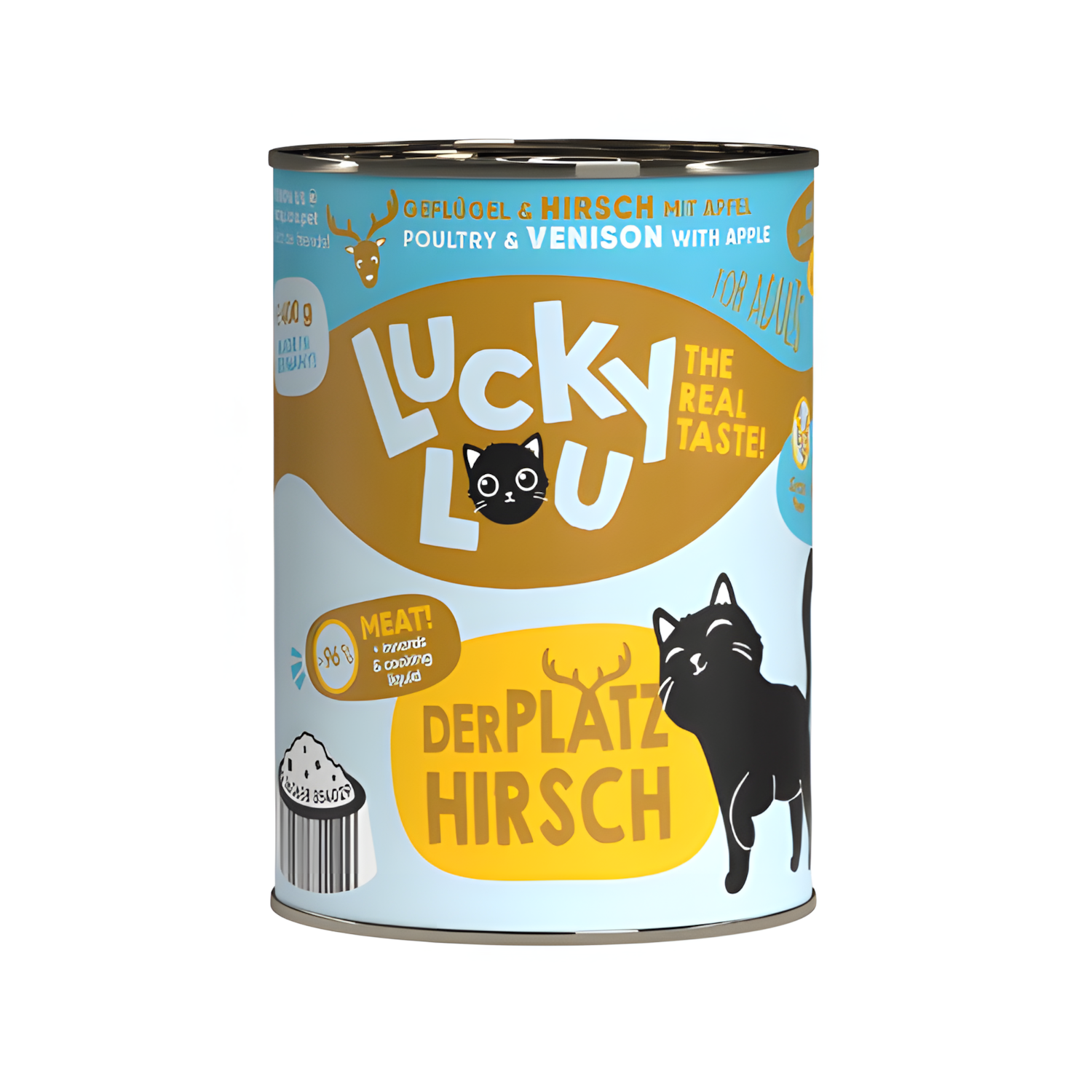 Lucky Lou - Poultry & Venison with apple (400g)