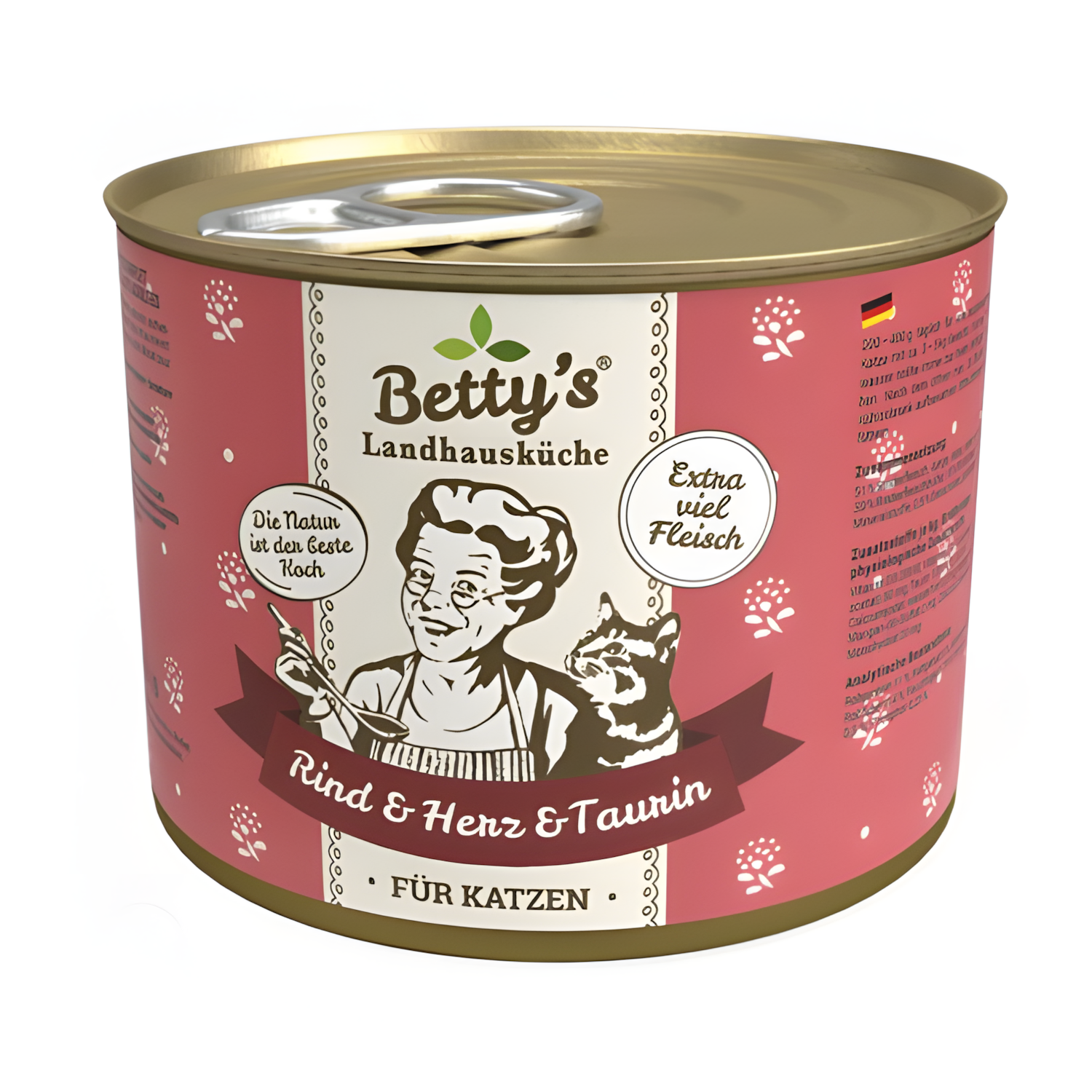 Betty's Country Kitchen - Beef & Heart with Borage Oil (200g)