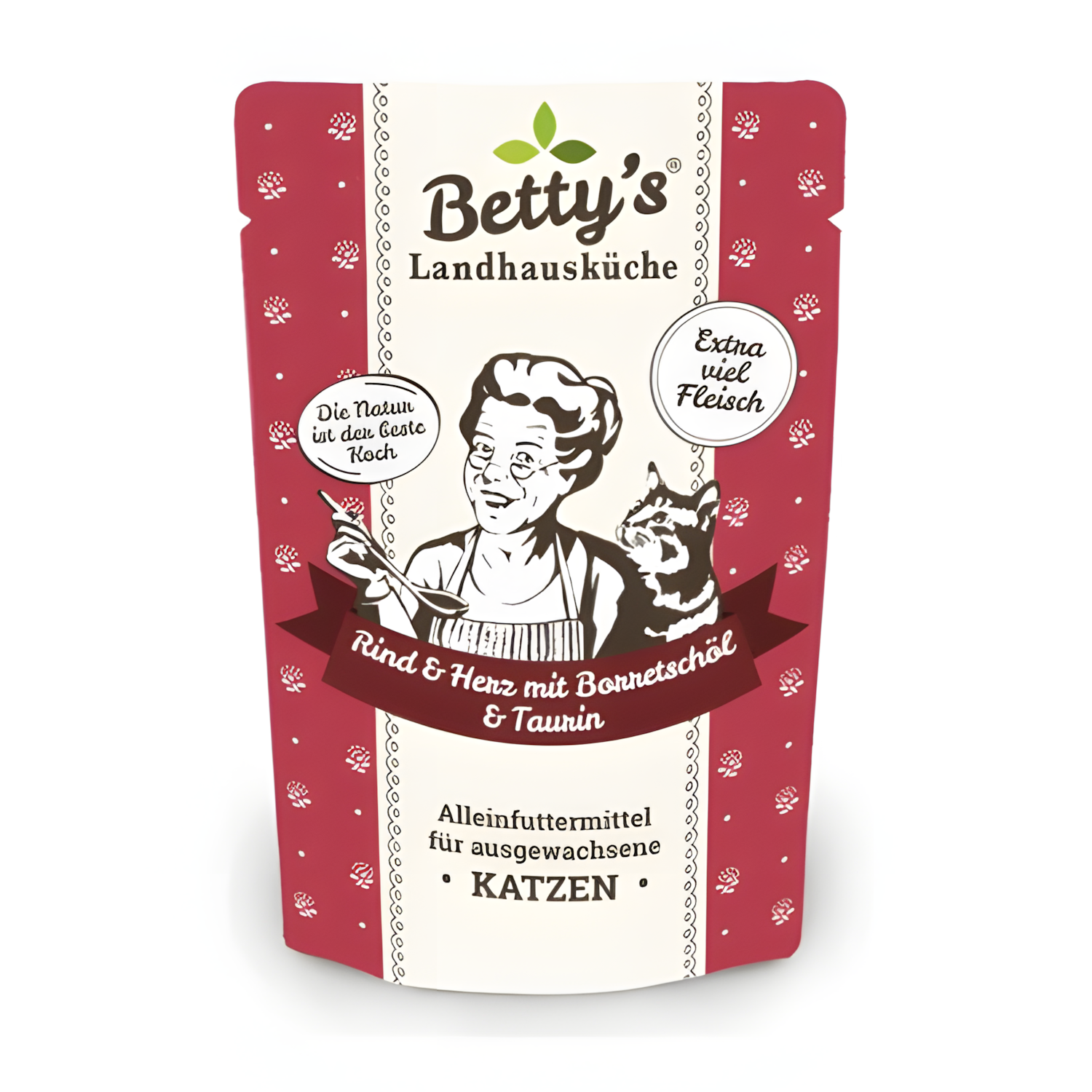 Betty's Country Kitchen Fresh Bag - Beef & Heart with Borage Oil (100g)