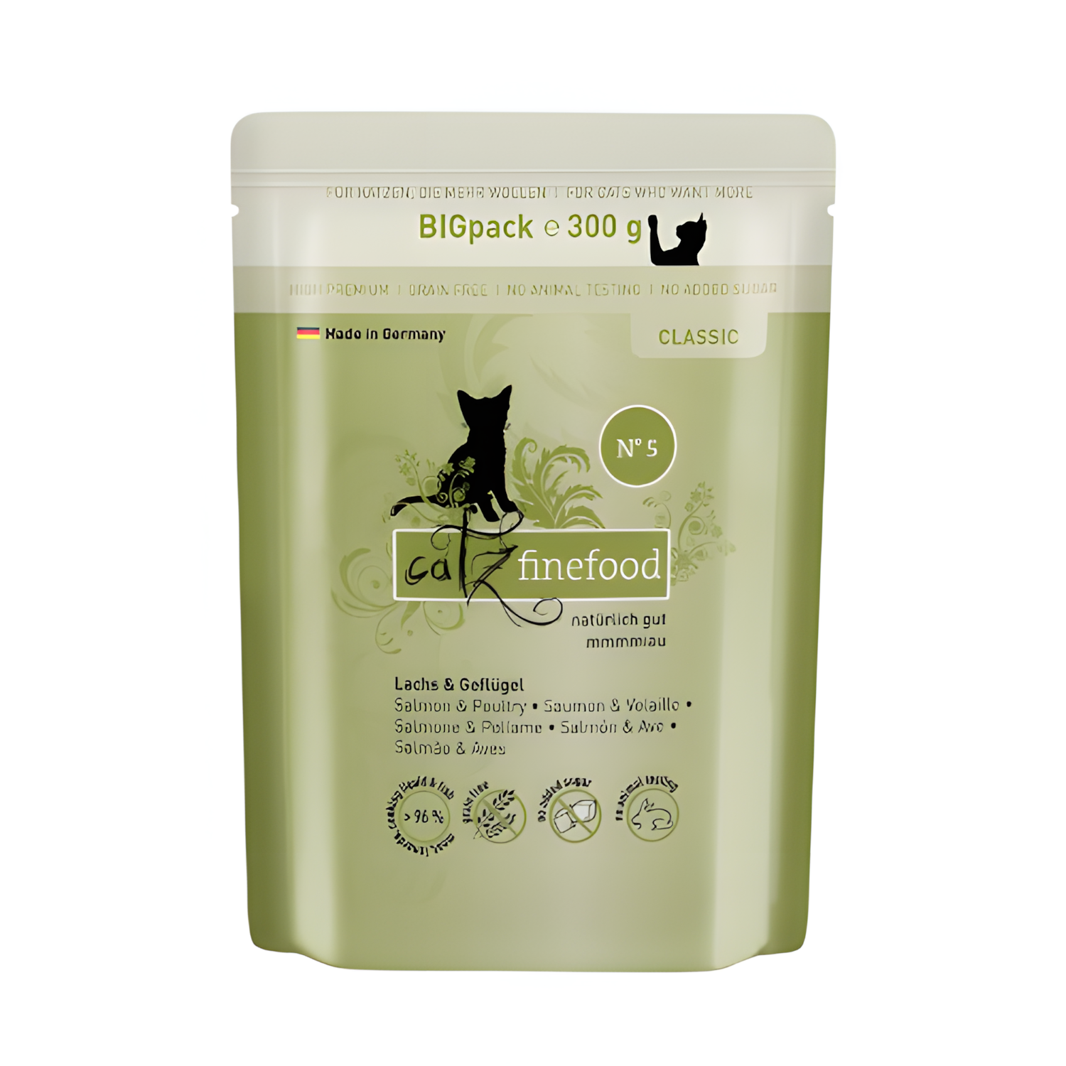 Catz Finefood Classic N °05 - salmon & poultry (300g)