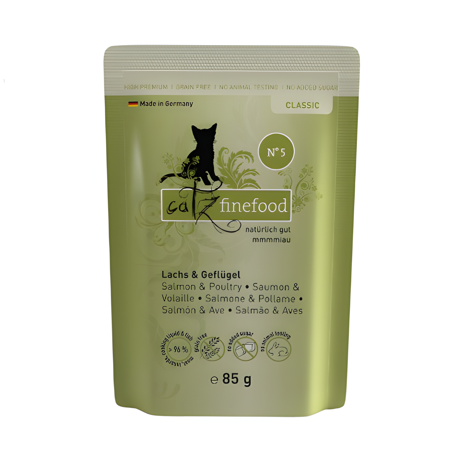 Catz Finefood Classic N °05 - salmon & poultry (85g)