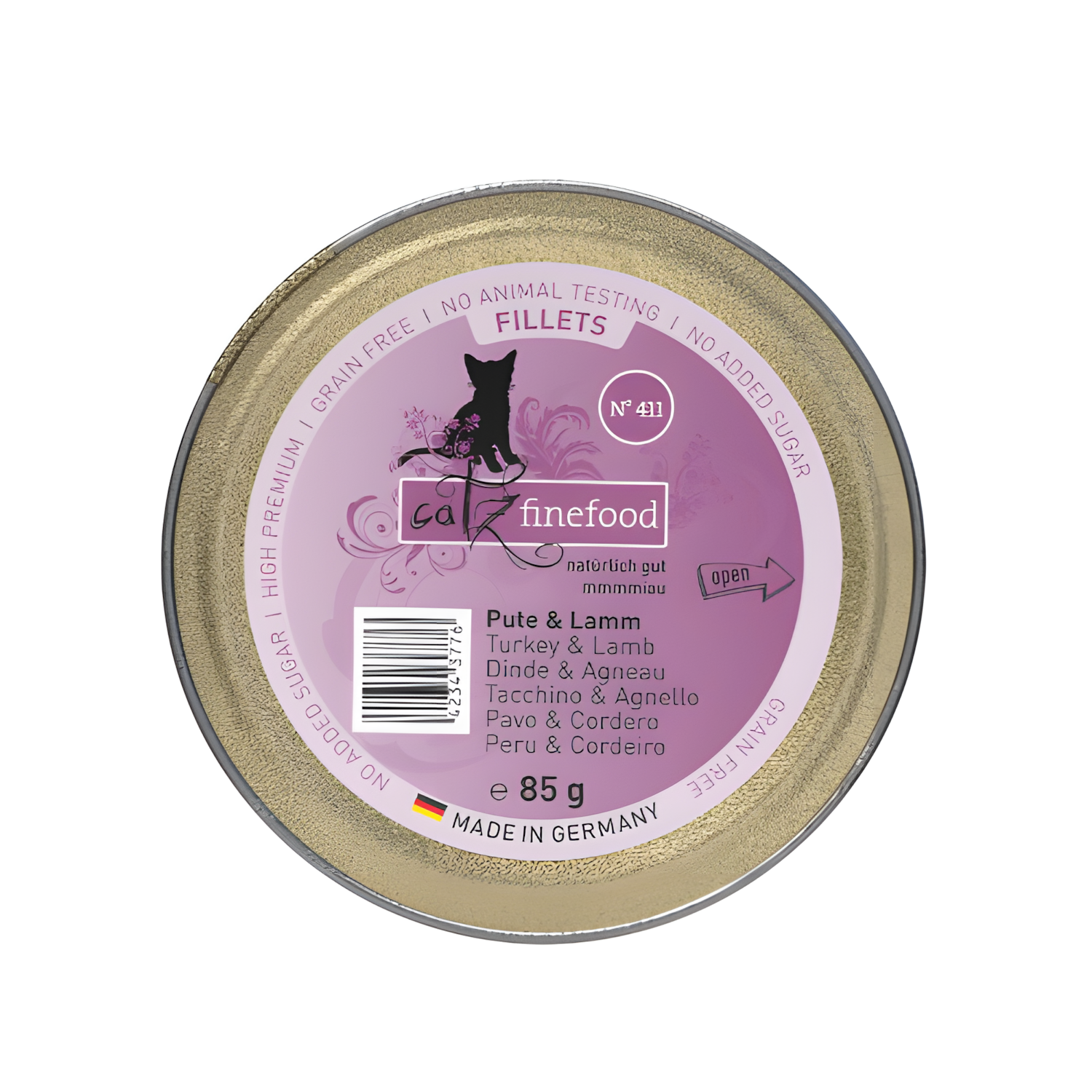 Catz Finefood Fillets N°411 - turkey, chicken & lamb (85g)