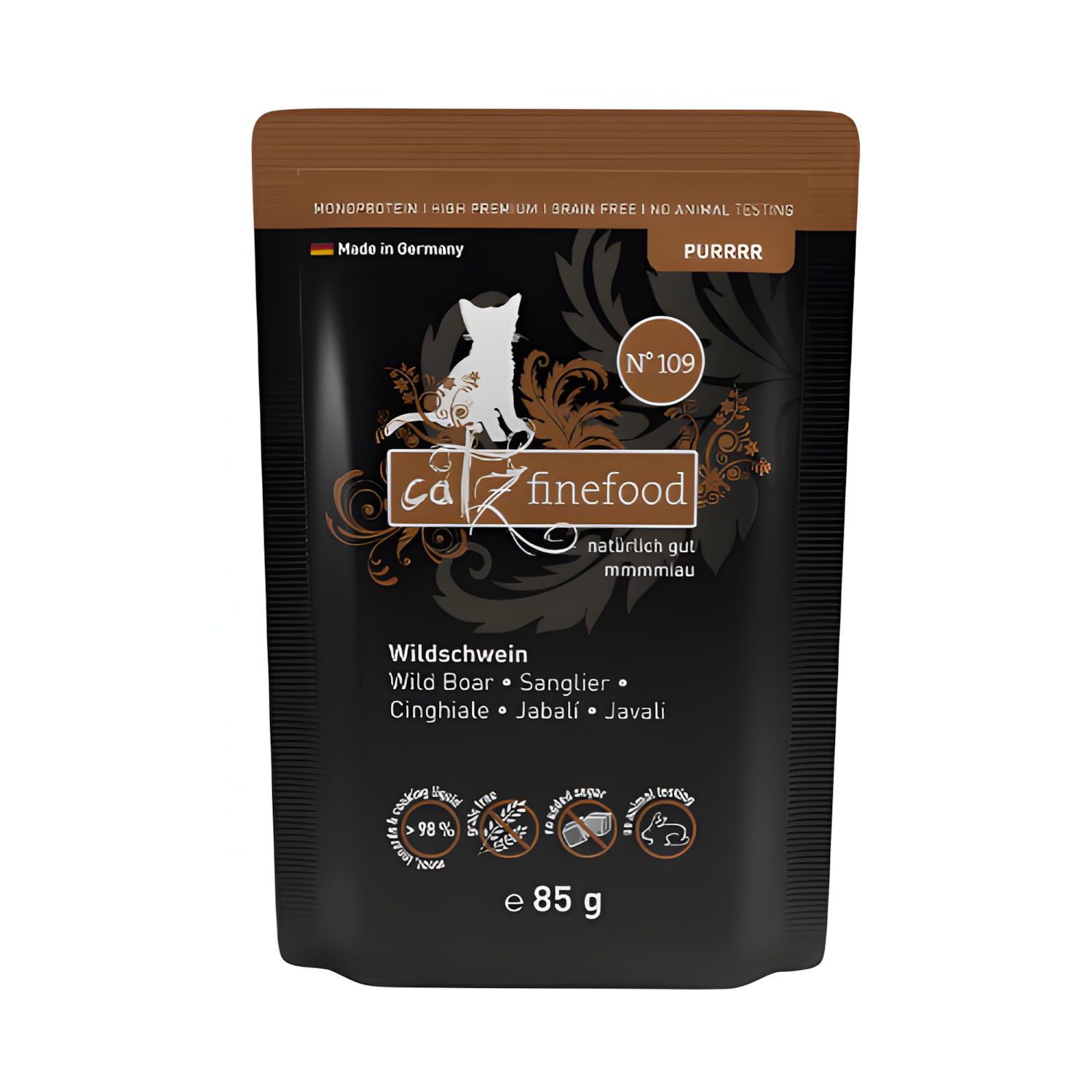 Catz Finefood Purrrr N°109 - wild boar (85g)
