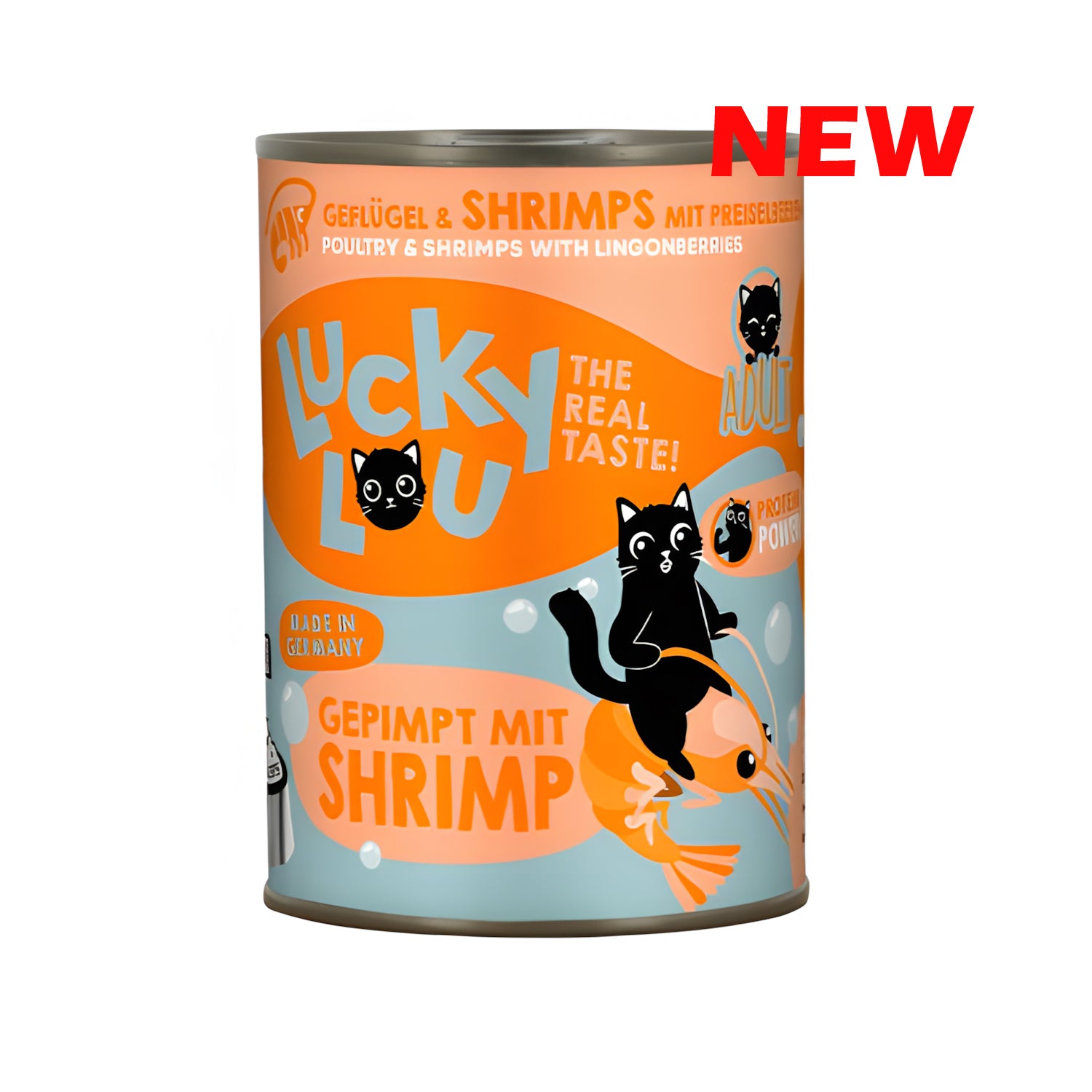 Lucky Lou - Poultry & Shrimps with lingonberries (400g)
