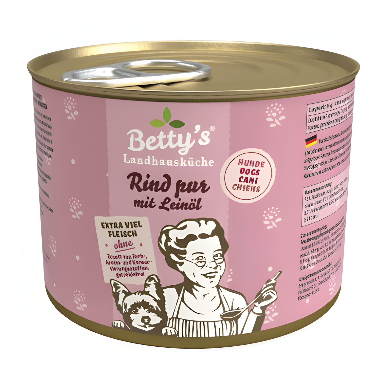 Betty's Country Kitchen Dog - Pure Beef with Linseed Oil (200g)