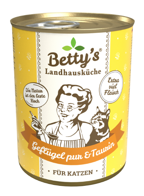 Betty's Country Kitchen Cat - Poultry Pure (400g)