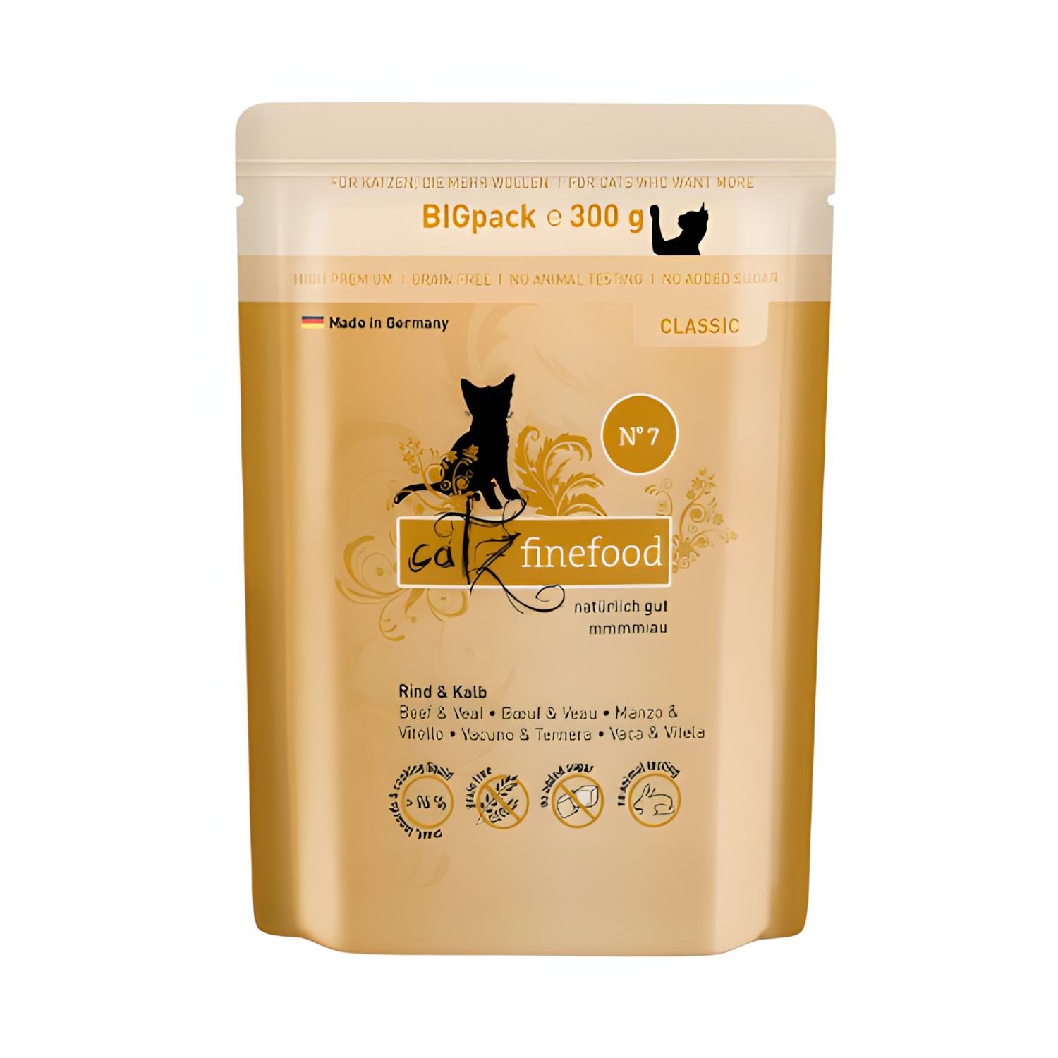Catz Finefood Classic N °07 - beef & veal (300g)