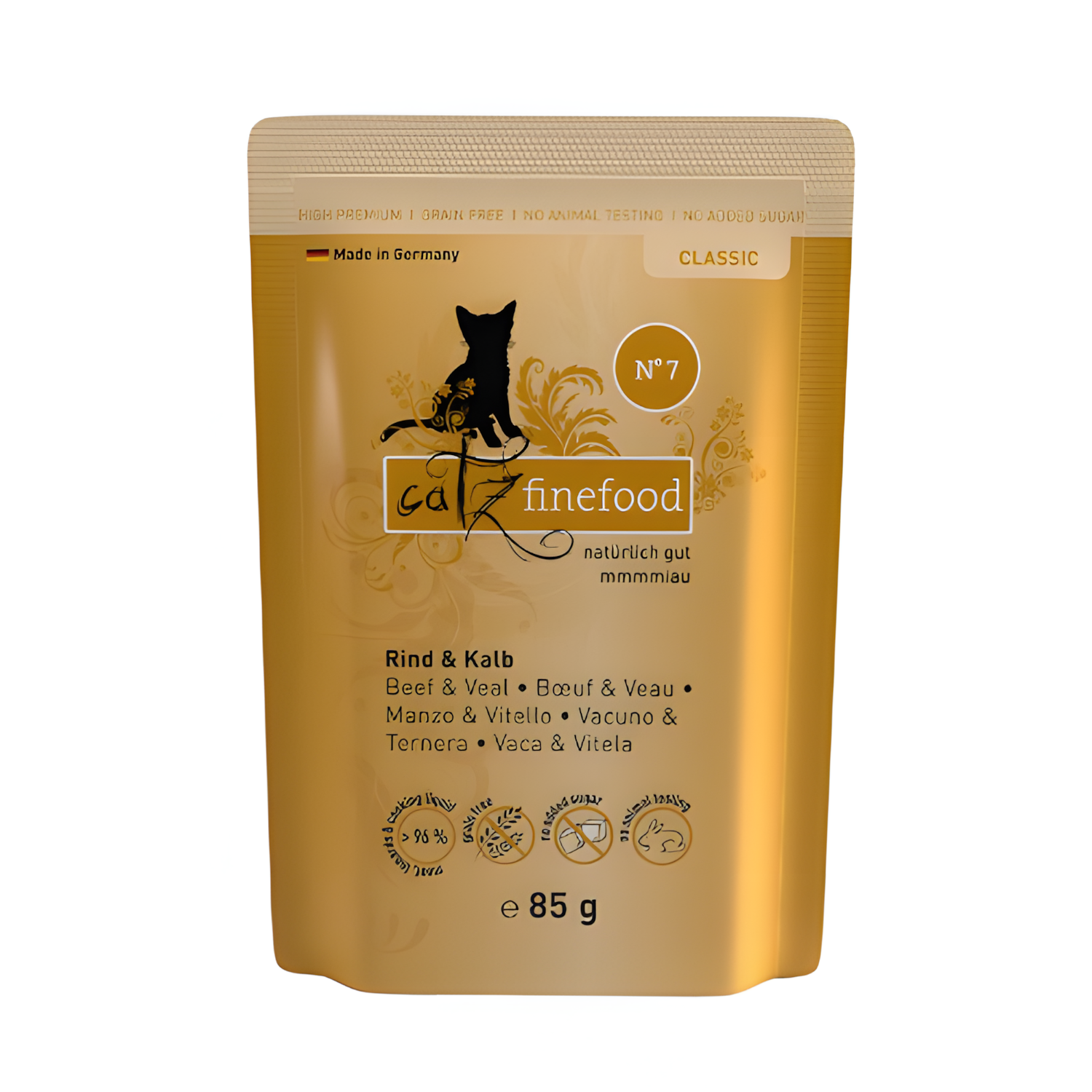 Catz Finefood Classic N °07 - beef & veal (85g)
