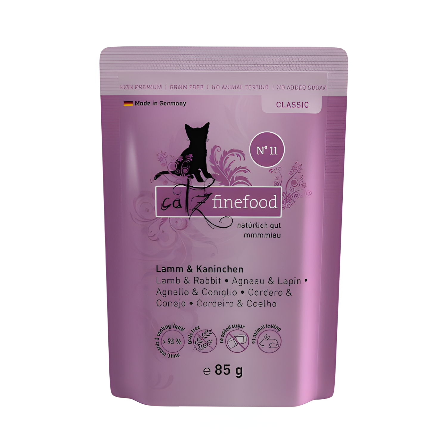 Catz Finefood Classic N °11 - lamb & rabbit (85g)