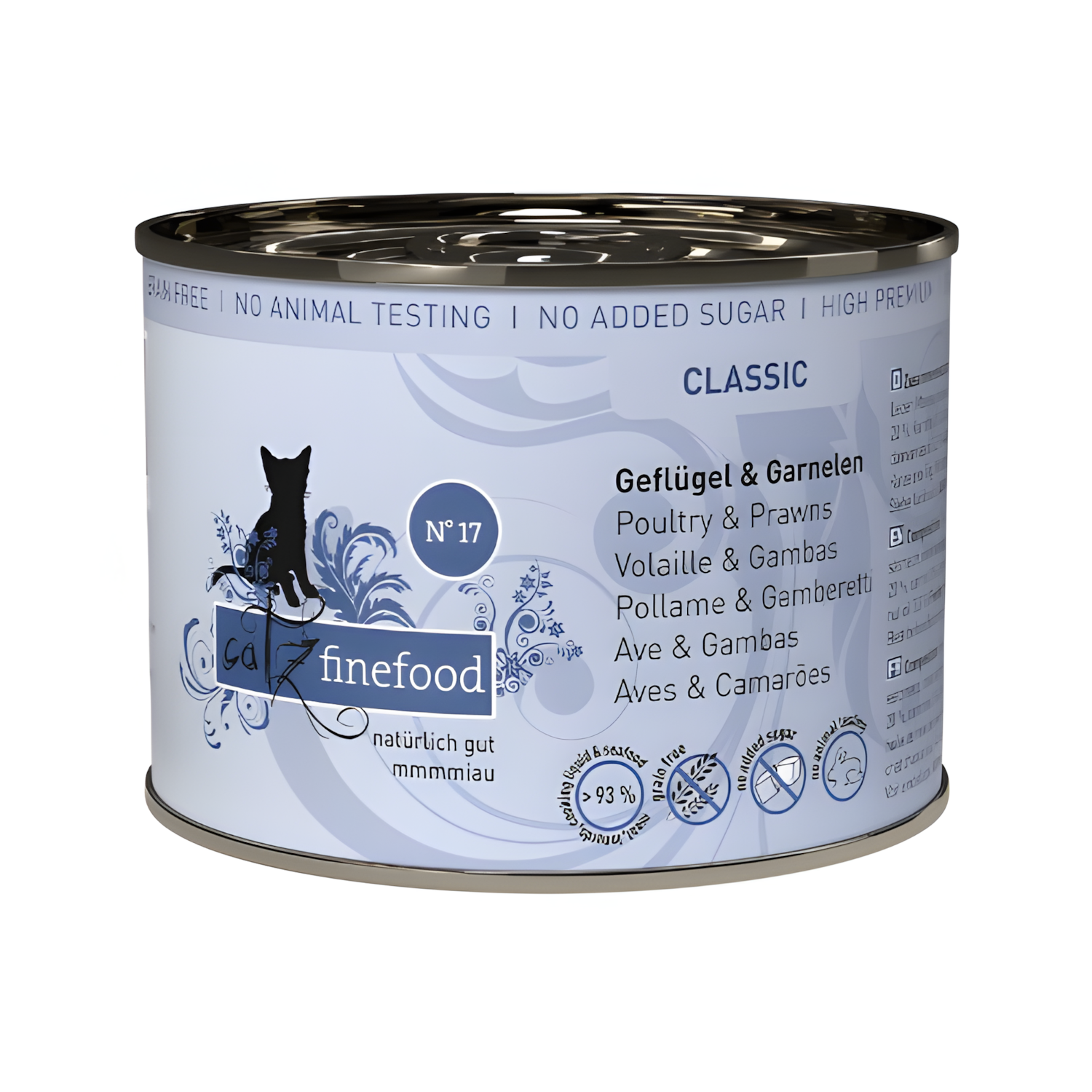 Catz Finefood Classic N °17 - poultry & shrimps (200g)