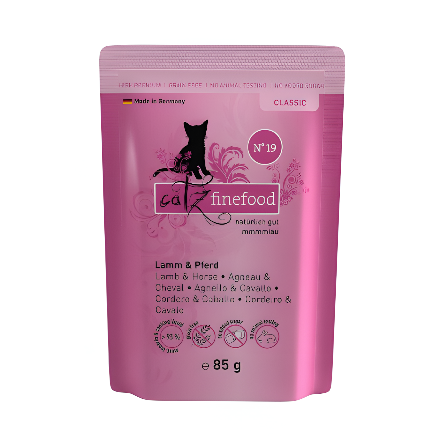 Catz Finefood Classic N °19 - lamb & horse (85g)