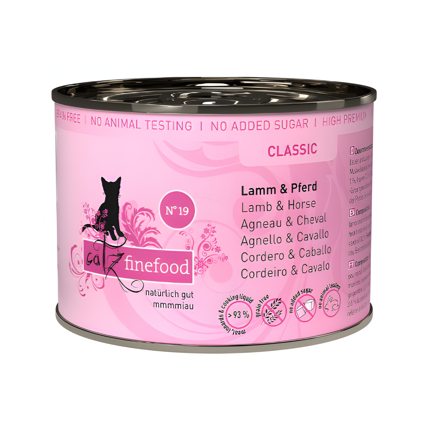 Catz Finefood Classic N °19 - lamb & horse (200g)