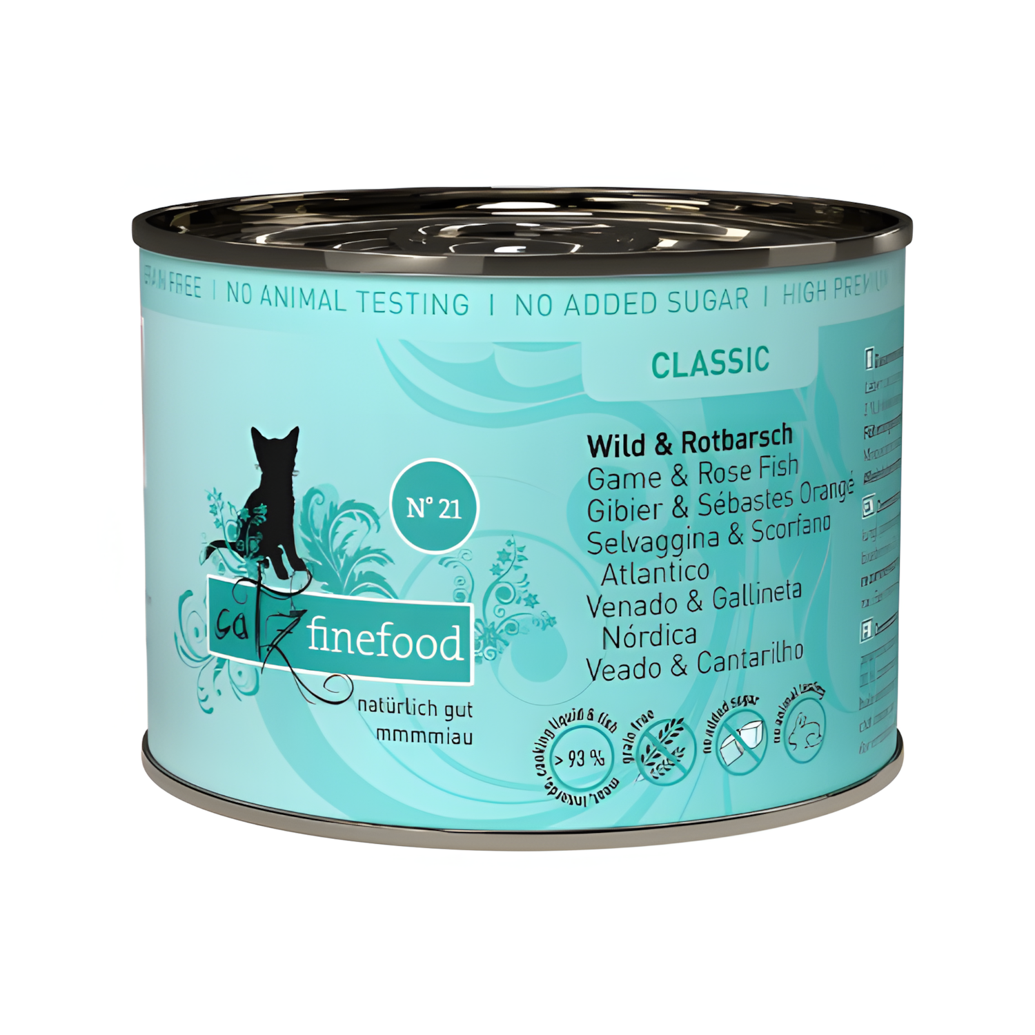 Catz Finefood Classic N °21 - venison & redfish (200g)