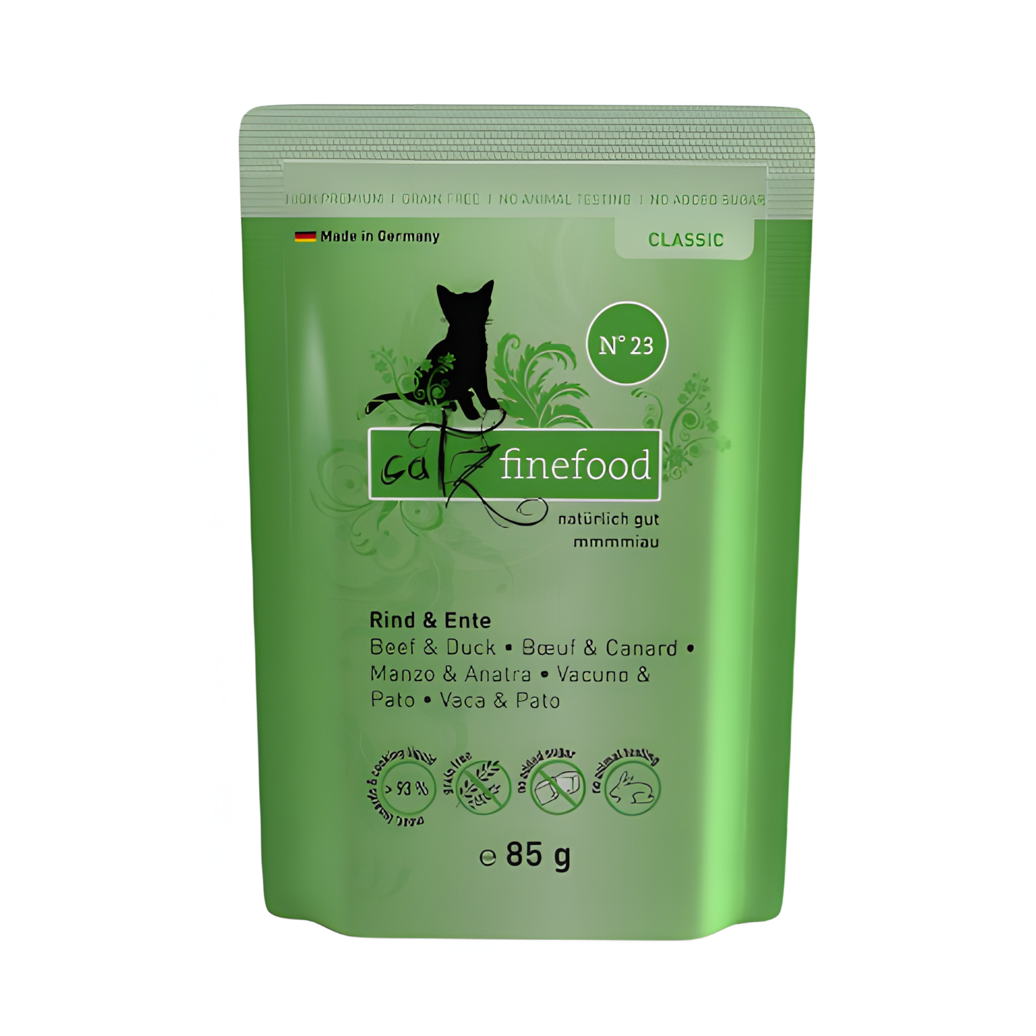Catz Finefood Classic N °23 - beef & duck (85g)