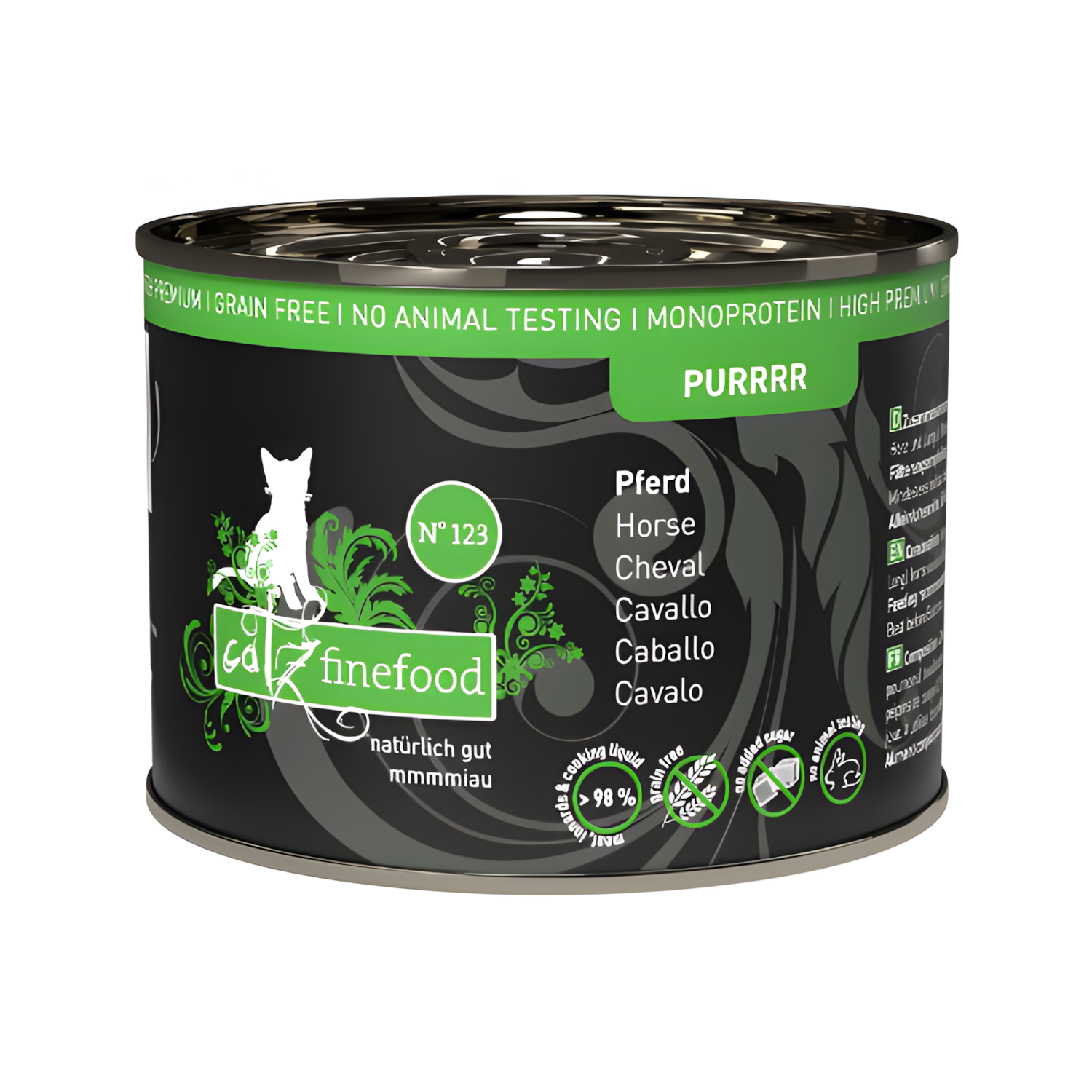 Catz Finefood Purrrr N°123 - horse (200g)
