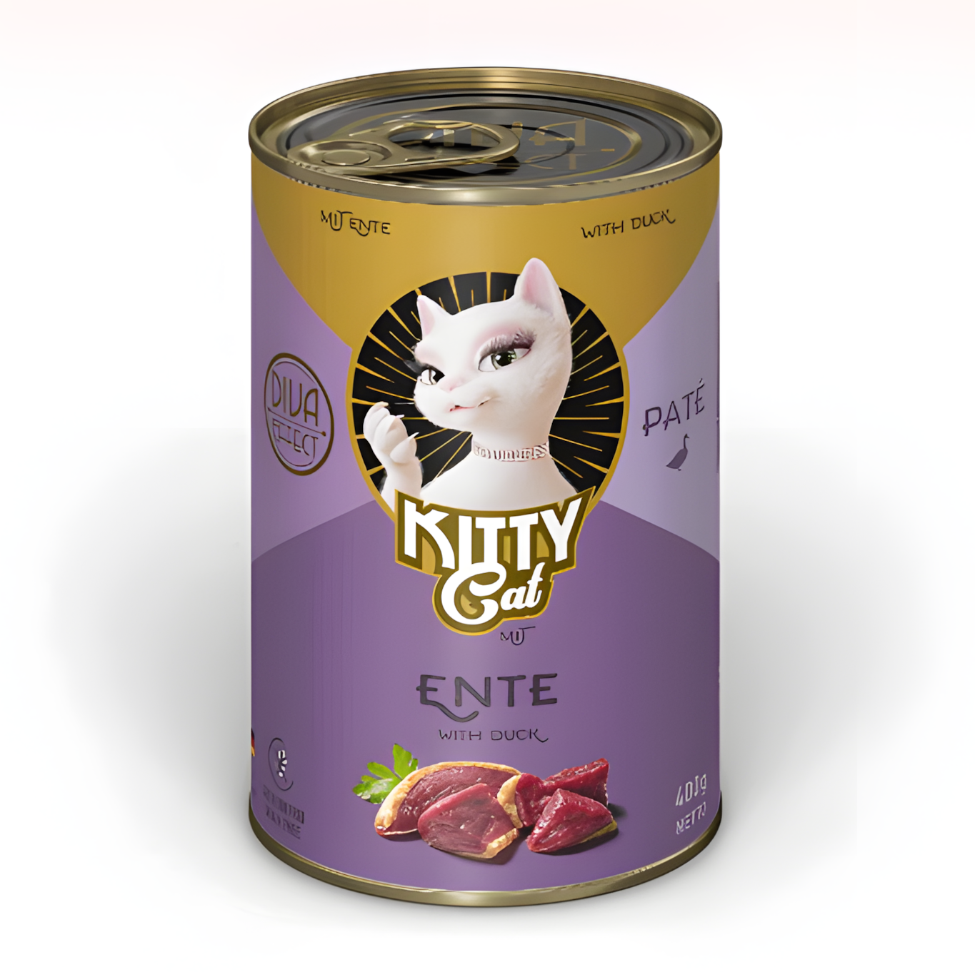 Kitty Cat - duck (400g) - BBD SEP.01,2026