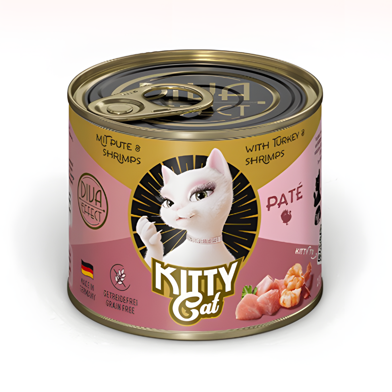 Kitty Cat - turkey & shrimps (200g)